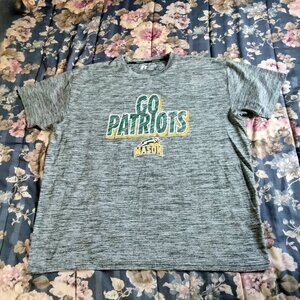 GMU George Mason University Go Patriots 2XL (50-52) Russell Athletic Tee Shirt